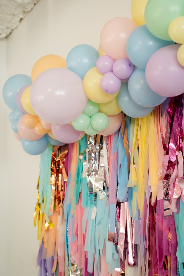 Pastel Rainbow Backdrop – Oh My Darling Party Co